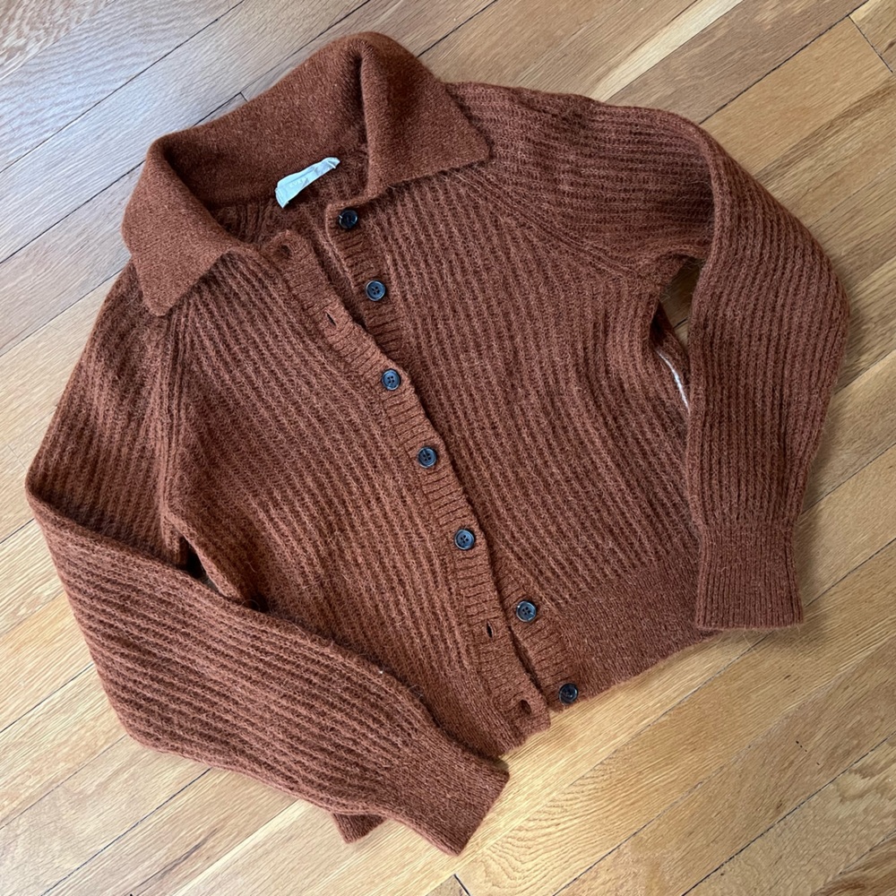 Everlane Collared Cardigan